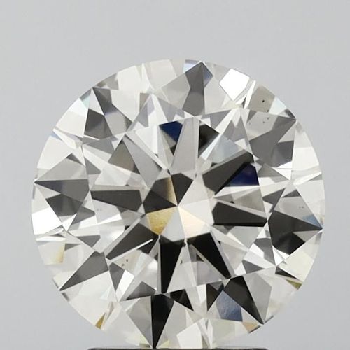 3.11ct K VS2 Excellent Cut Round Lab Grown Diamond