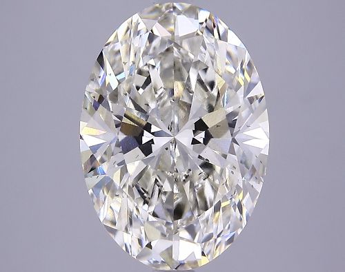 4.14ct I SI1 Rare Carat Ideal Cut Oval Lab Grown Diamond