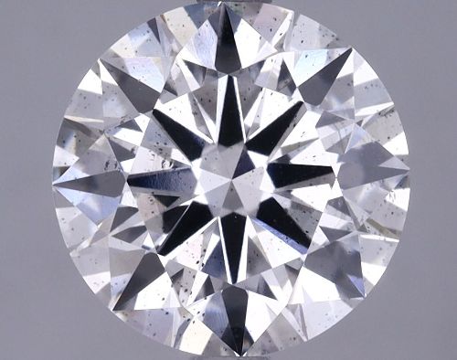 2.68ct E SI2 Rare Carat Ideal Cut Round Lab Grown Diamond