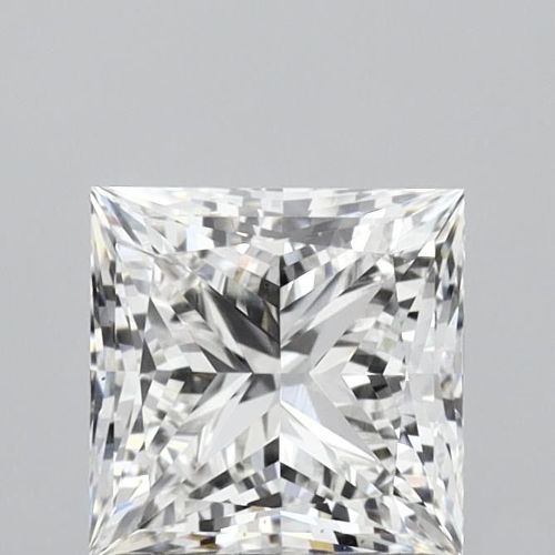 1.24ct G VS1 Rare Carat Ideal Cut Princess Lab Grown Diamond