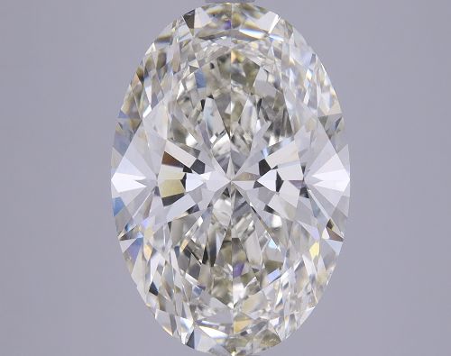 5.02ct J VS1 Rare Carat Ideal Cut Oval Lab Grown Diamond