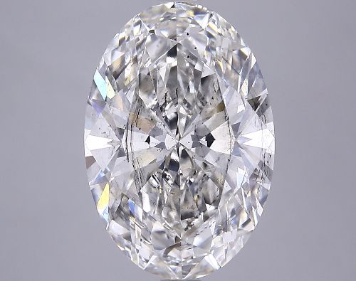 5.14ct H SI2 Rare Carat Ideal Cut Oval Lab Grown Diamond