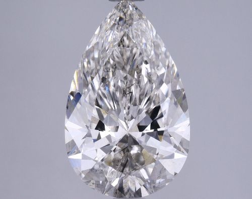 2.27ct H SI1 Rare Carat Ideal Cut Pear Lab Grown Diamond