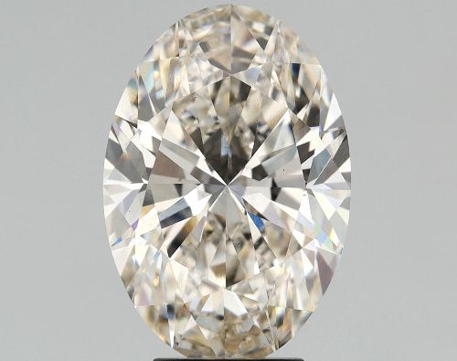 5.50ct J VS1 Very Good Cut Oval Lab Grown Diamond