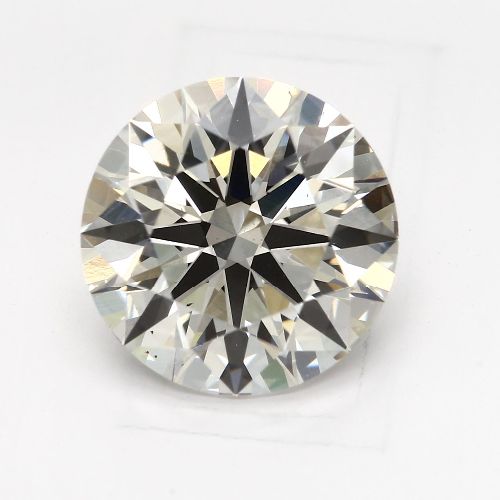 3.04ct I VS2 Rare Carat Ideal Cut Round Lab Grown Diamond