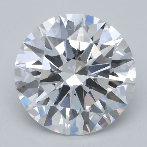 7.41ct E VVS2 Excellent Cut Round Lab Grown Diamond