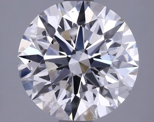 2.14ct F SI1 Rare Carat Ideal Cut Round Lab Grown Diamond