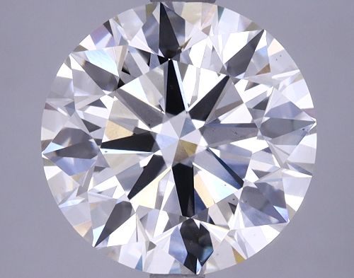 3.81ct H VS2 Rare Carat Ideal Cut Round Lab Grown Diamond