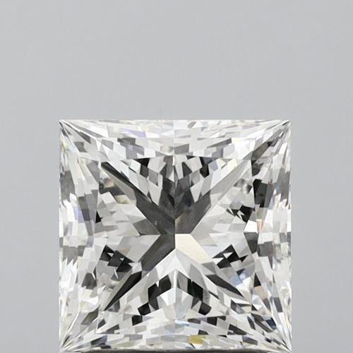 4.53ct J VS2 Rare Carat Ideal Cut Princess Lab Grown Diamond