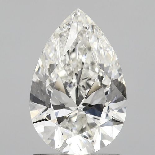 1.60ct I VS1 Rare Carat Ideal Cut Pear Lab Grown Diamond