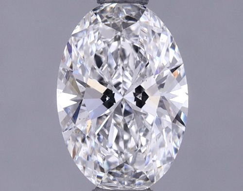 0.71ct F VS2 Rare Carat Ideal Cut Oval Lab Grown Diamond