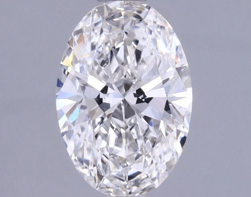 0.88ct F VS1 Rare Carat Ideal Cut Oval Lab Grown Diamond