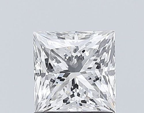 1.18ct F VS2 Rare Carat Ideal Cut Princess Lab Grown Diamond