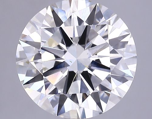 3.90ct H VS2 Excellent Cut Round Lab Grown Diamond