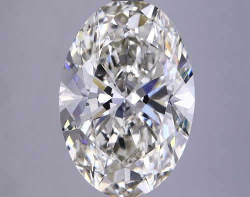 3.68ct I VS1 Rare Carat Ideal Cut Oval Lab Grown Diamond