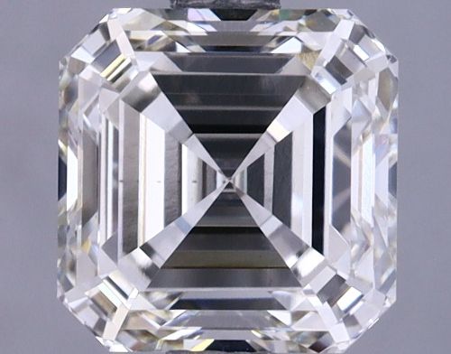 1.63ct H VS2 Rare Carat Ideal Cut Asscher Lab Grown Diamond