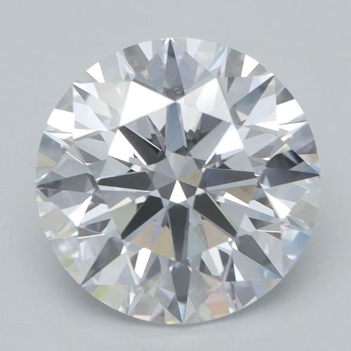 3.30ct D VS1 Rare Carat Ideal Cut Round Lab Grown Diamond