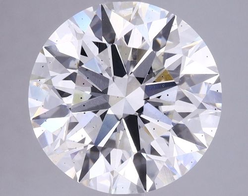 5.23ct G SI1 Rare Carat Ideal Cut Round Lab Grown Diamond