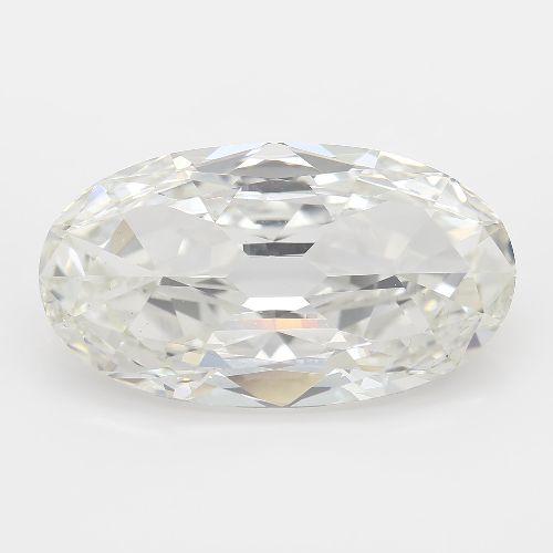 7.03ct I VS1 Good Cut Oval Lab Grown Diamond