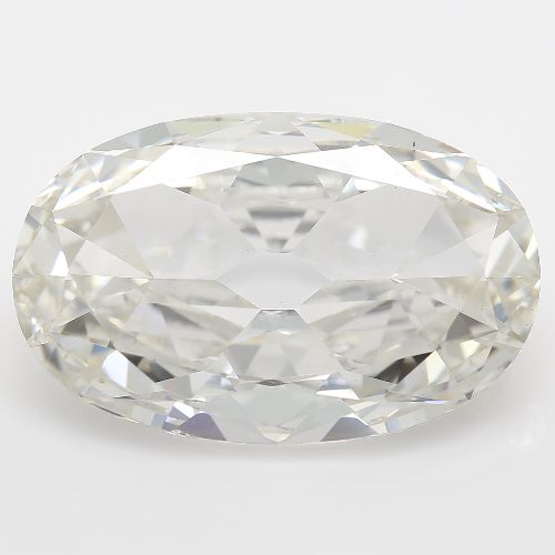 8.91ct K VS2 Good Cut Oval Lab Grown Diamond