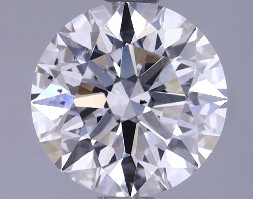 1.36ct F SI1 Rare Carat Ideal Cut Round Lab Grown Diamond