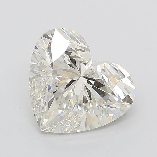 3.29ct G VS1 Rare Carat Ideal Cut Heart Lab Grown Diamond