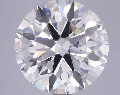 6.27ct H VS2 Rare Carat Ideal Cut Round Lab Grown Diamond