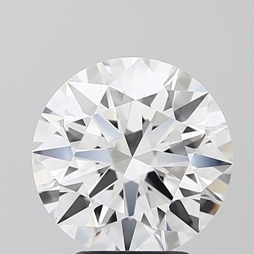 3.26ct E IF Rare Carat Ideal Cut Round Lab Grown Diamond