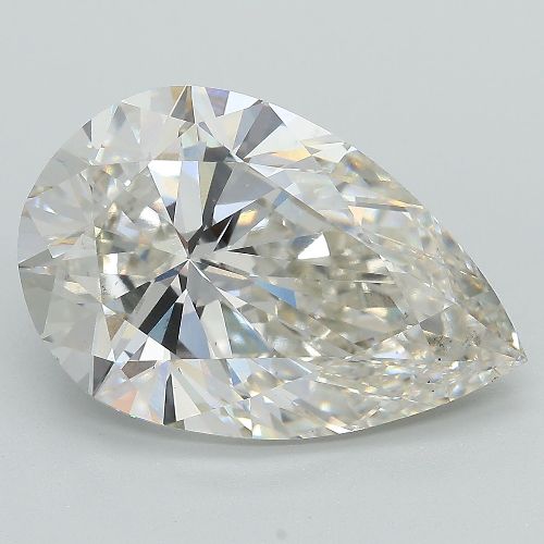 10.05ct H VS2 Rare Carat Ideal Cut Pear Lab Grown Diamond