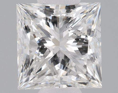 0.99ct F SI1 Rare Carat Ideal Cut Princess Lab Grown Diamond