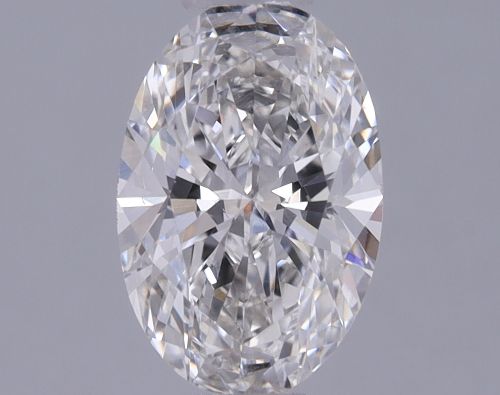 0.71ct F VS2 Rare Carat Ideal Cut Oval Lab Grown Diamond