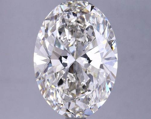 3.66ct I VS1 Rare Carat Ideal Cut Oval Lab Grown Diamond