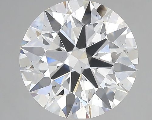 4.09ct F SI1 Rare Carat Ideal Cut Round Lab Grown Diamond