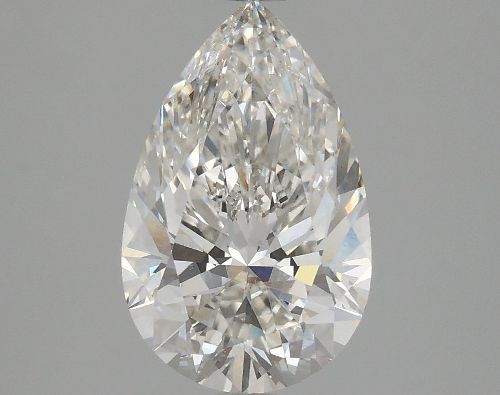 2.87ct H VS1 Rare Carat Ideal Cut Pear Lab Grown Diamond