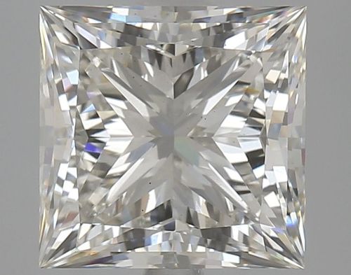 4.51ct H VS2 Rare Carat Ideal Cut Princess Lab Grown Diamond