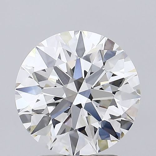 2.77ct H VVS2 Rare Carat Ideal Cut Round Lab Grown Diamond