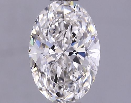 0.74ct F VS2 Rare Carat Ideal Cut Oval Lab Grown Diamond