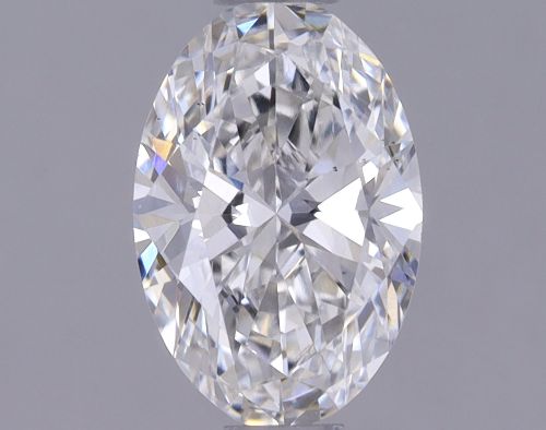 0.70ct F VS2 Rare Carat Ideal Cut Oval Lab Grown Diamond