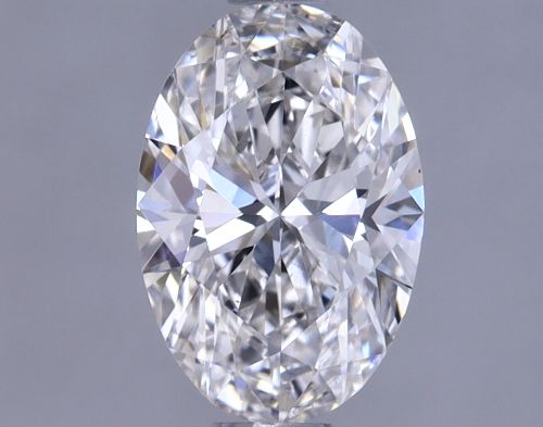 0.70ct F VS2 Rare Carat Ideal Cut Oval Lab Grown Diamond