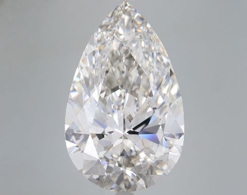 11.17ct G VS1 Rare Carat Ideal Cut Pear Lab Grown Diamond