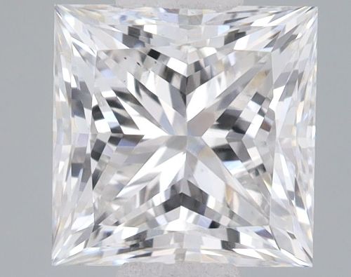 0.71ct F VS1 Rare Carat Ideal Cut Princess Lab Grown Diamond