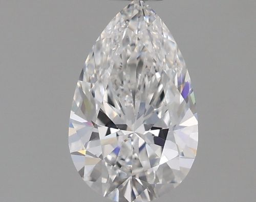 0.68ct E SI1 Rare Carat Ideal Cut Pear Lab Grown Diamond