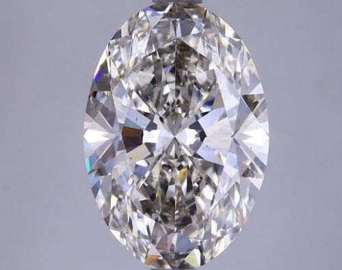 3.79ct I VS2 Rare Carat Ideal Cut Oval Lab Grown Diamond