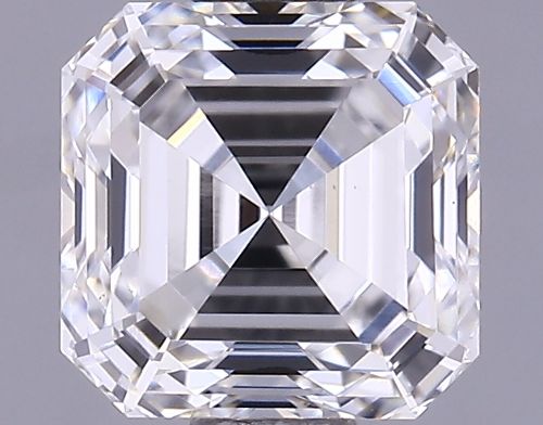 0.87ct E VS1 Rare Carat Ideal Cut Asscher Lab Grown Diamond