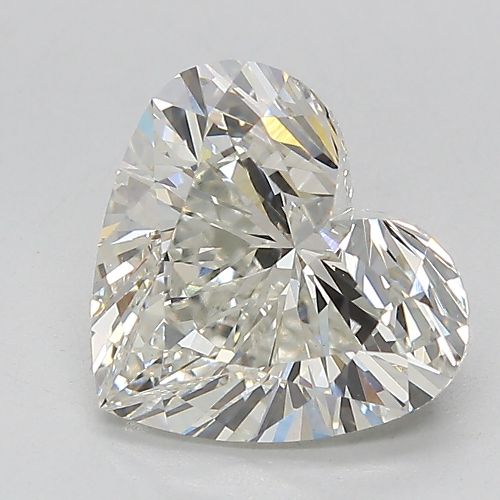 2.86ct H VS1 Rare Carat Ideal Cut Heart Lab Grown Diamond