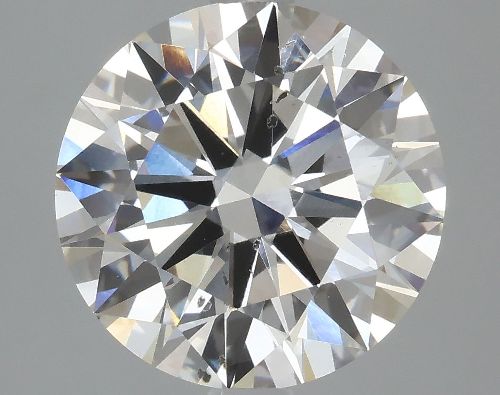 3.29ct F SI1 Rare Carat Ideal Cut Round Lab Grown Diamond