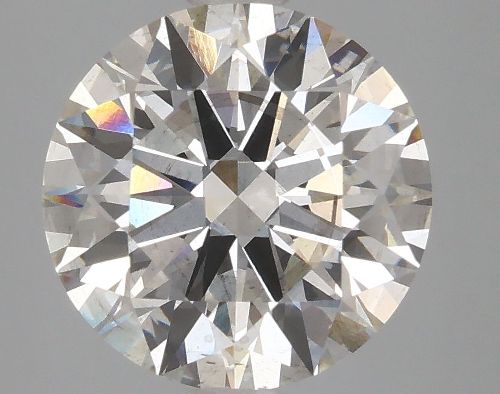 3.45ct G SI1 Rare Carat Ideal Cut Round Lab Grown Diamond