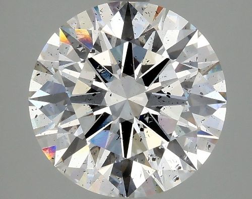 4.06ct F SI2 Rare Carat Ideal Cut Round Lab Grown Diamond