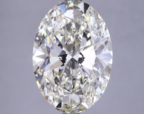 4.01ct I SI1 Rare Carat Ideal Cut Oval Lab Grown Diamond