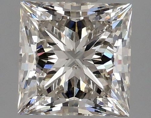 2.22ct H VS1 Rare Carat Ideal Cut Princess Lab Grown Diamond